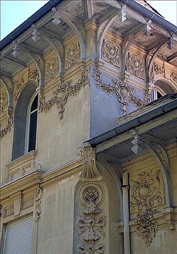 Façade de la Villa Paloma à Cap d'Ail